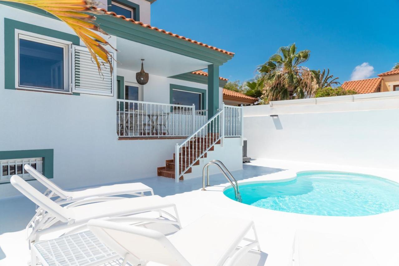 Villa Veaco Beach With Jacuzzi And Private Pool Corralejo Exterior photo